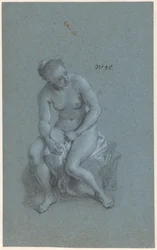 Femme assise