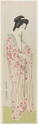 Femme en sous-vêtement kimono, mai 1920