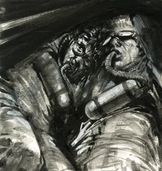 Appareil de sauvetage Davis utilisé par les marins sous l