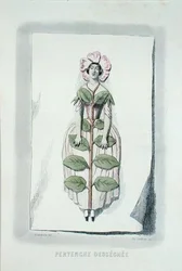 Pervenche fanée, de 