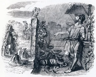 Jupiter et le métayer - Fables de La Fontaine