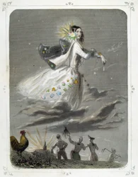 Étoiles : Femme représentant « L