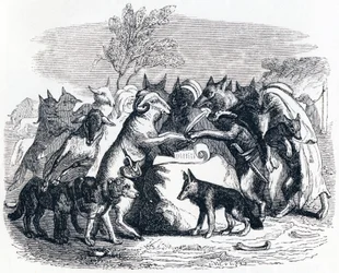 Les loups et les brebis - Fables de La Fontaine
