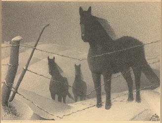 Étude pour « Février », 1940