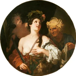 Judith avec la tête d