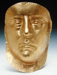 Masque de Rhescuporis III (210-228 AD) Roi du Bosphore