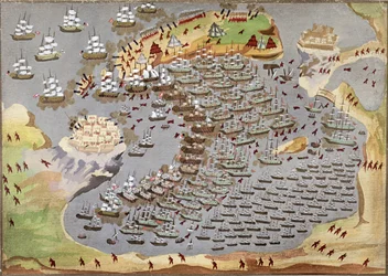 Bataille de Navarin le 20 octobre 1827, tiré de l
