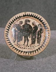 Assiette, Vibo Valentia (Hipponion) (céramique)