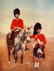 Officiers des Seaforth Highlanders