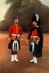 Soldat et Caporal des Gordon Highlanders, 1900