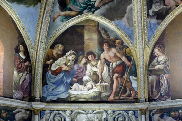 Fresque représentant l