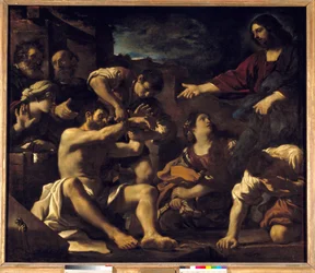La résurrection de Lazare, 1619. 2,01 x 2,33 m