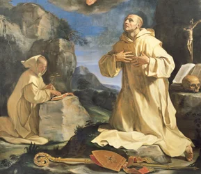 La vision de Saint Bruno