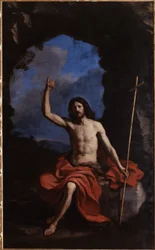 Guercino, Saint Jean-Baptiste dans le désert, 1650
