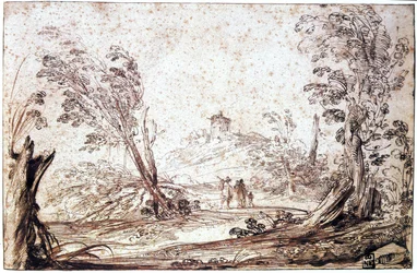 Paysage, 17e siècle