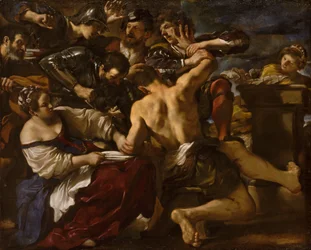 Samson capturé par les Philistins