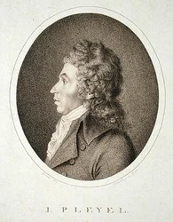 Ignaz Joseph Pleyel (1757-1831) gravé par F.W. Nettling