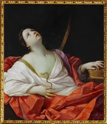 Pharaon Cléopâtre VII (peinture sur toile)