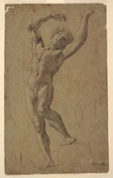 Étude pour Saint Sébastien, Museo Pomarici Santomasi, Pouilles, Italie