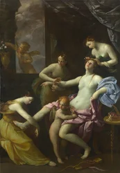 La toilette de Vénus, vers 1620-1625