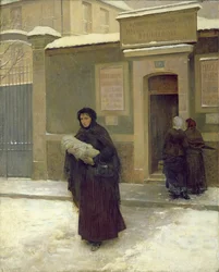 Sortie de la maternité