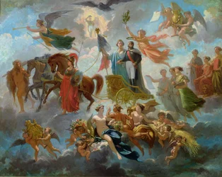 Apothéose de Napoléon III, 1854