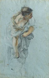 Étude pour une figure féminine