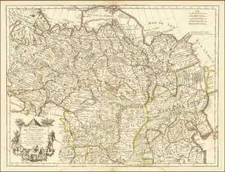 Carte de 1706 - Carte de la Tartarie
