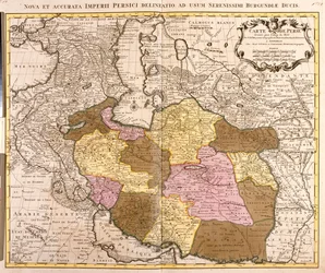 Sud-ouest du Turkménistan, Iran, ouest de l