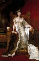 Portrait de Joséphine de Beauharnais, première épouse de Napoléon Bonaparte, 1763-1814