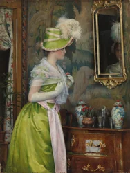 Le miroir ; La toilette