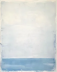 Horizon bleu serein