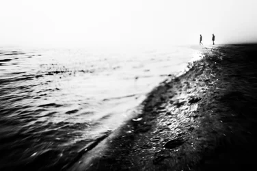 Deux sur le rivage