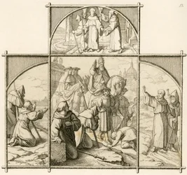Le voyage de Martin Luther à Rome en 1510. Il était heureux de voir Rome mais horrifié par la magnificence et la dépravation