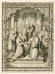 Le mariage de Martin Luther et Katharina von Bora (Catherine de Bore)