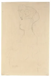 Portrait en profil de buste de gauche, c.1904-05
