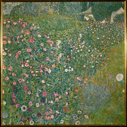 Paysage de jardin à l