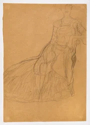 Dame assise (Adele Bloch-Bauer)