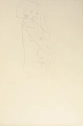 Étude pour Adele Bloch-Bauer II, 1911