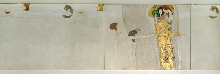 La frise Beethoven, détail