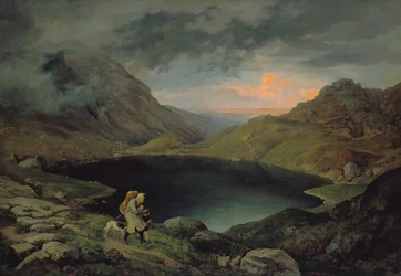 Lac dans les monts des Géants, 1839
