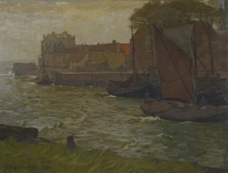 Dans le port de Veere