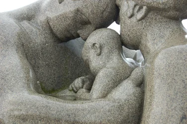Sculptures dans le parc de sculptures de Vigeland