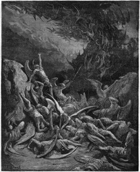 Le Paradis perdu : les anges déchus. D