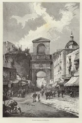 Porta Capuana à Naples