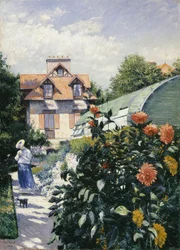 Dahlias, Jardin à Petit Gennevilliers