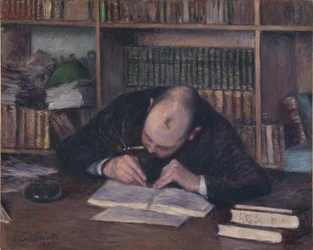 Portrait du libraire E. J. Fontaine, 1885