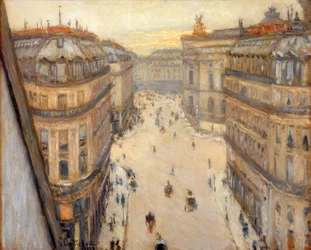 Rue Halévy, vue d