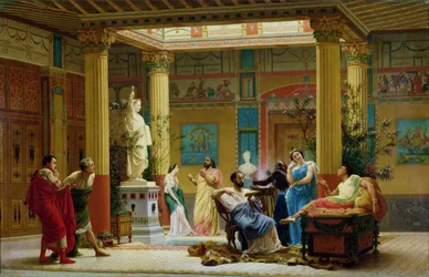 Répétition du « Joueur de flûte » et de « La Femme de Diomède » dans l