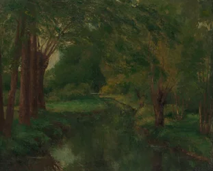Un ruisseau dans une clairière, probablement 1862